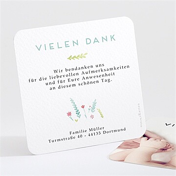 Dankeskarte Taufe Ref. N30193