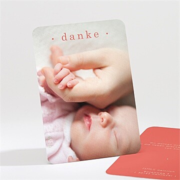 Dankeskarte Geburt Ref. N211197