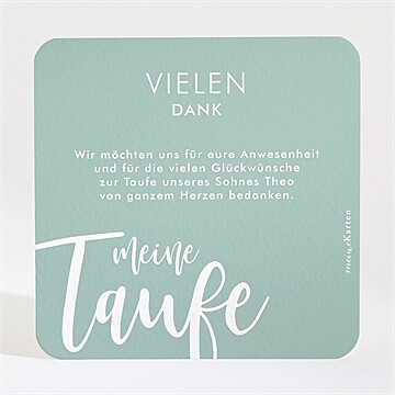Dankeskarte Taufe ref. N3001591