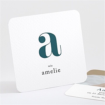 Geburtskarte Ref. N301247