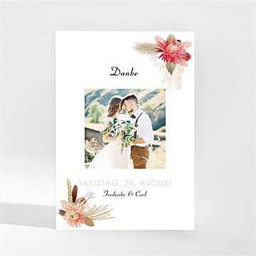 Dankeskarte Hochzeit Ref. N21067