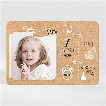 Einladung Taufe Ref. N11070