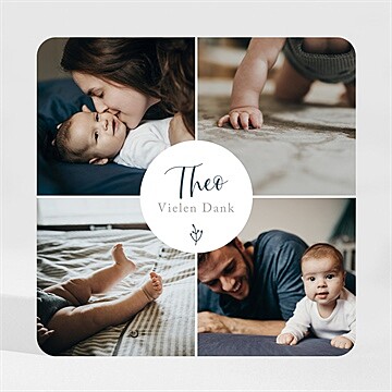 Dankeskarte Geburt ref. N3001701