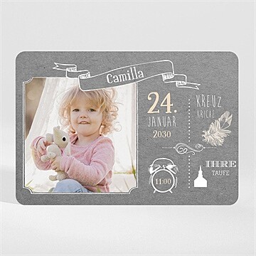 Einladung Taufe ref. N11073
