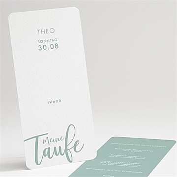 Menükarte Taufe Ref. N221111