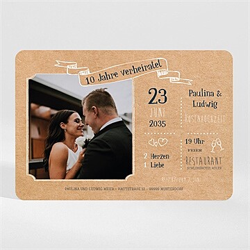 Einladung Hochzeitsjubiläum ref. N110231