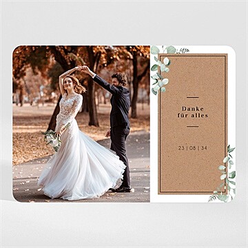 Dankeskarte Hochzeit ref. N110310