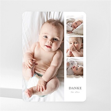 Dankeskarte Geburt ref. N210225