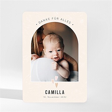 Dankeskarte Geburt ref. N210242