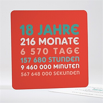 Geburtstagseinladung Ref. N351612