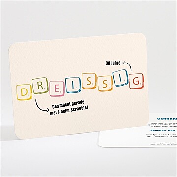 Geburtstagseinladung Ref. N111361