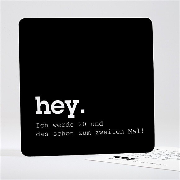 Geburtstagseinladung Hey 40 Jahre ref.N351607