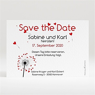 Save the Date Karte ref. N120110