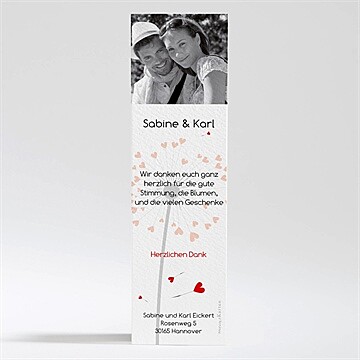 Dankeskarte Hochzeit Ref. N20060