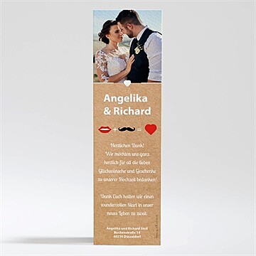 Dankeskarte Hochzeit Ref. N200203