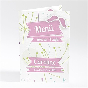 Menükarte Taufe Ref. N401238