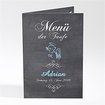 Menükarte Taufe Ref. N401243