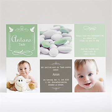 Einladung Taufe Ref. N14010