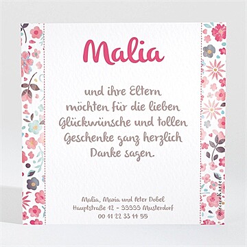 Dankeskarte Geburt ref. N300233