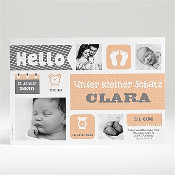 Geburtskarte Ref. N14019