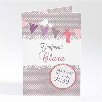 Menükarte Taufe Ref. N401448