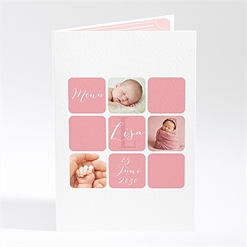 Menükarte Taufe Ref. N401454