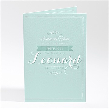 Menükarte Taufe Ref. N401456