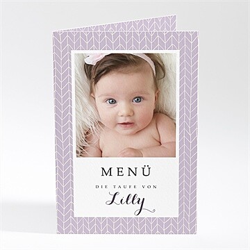 Menükarte Taufe Ref. N401460