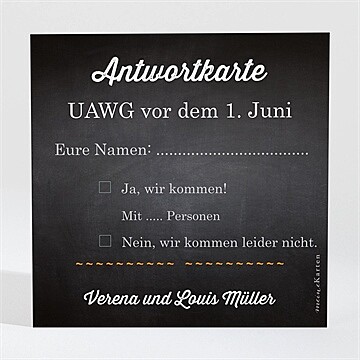 Antwortkarte Hochzeitsjubiläum Ref. N300462