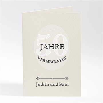 Menükarten Hochzeitsjubiläum Ref. N401481