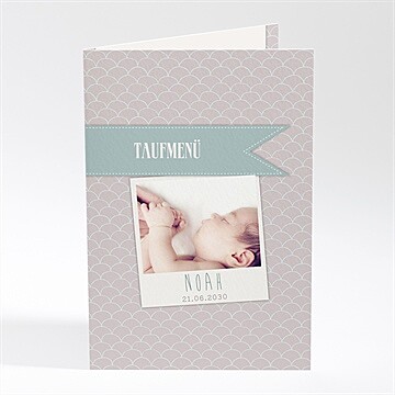 Menükarte Taufe Ref. N401514