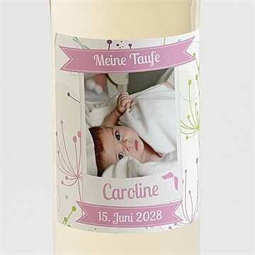 Flaschenetikett Taufe Ref. N300506