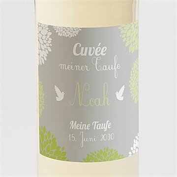 Flaschenetikett Taufe Ref. N300516
