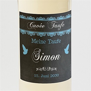 Flaschenetikett Taufe Ref. N300519