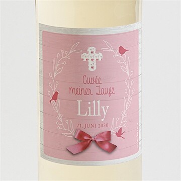 Flaschenetikett Taufe ref. N300568