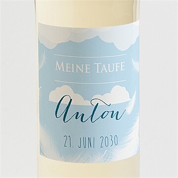 Flaschenetikett Taufe Ref. N300579