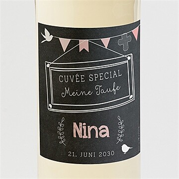 Flaschenetikett Taufe Ref. N300600