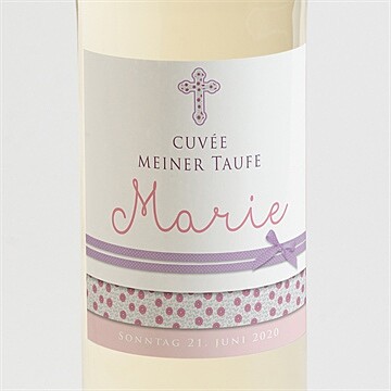 Flaschenetikett Taufe ref. N300611