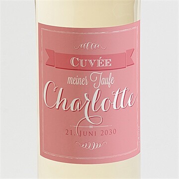 Flaschenetikett Taufe ref. N300612