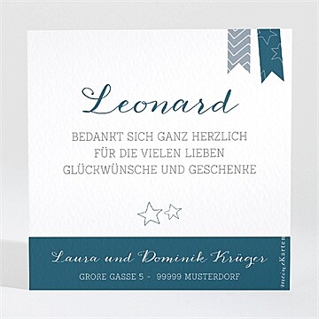 Dankeskarte Geburt Ref. N300617