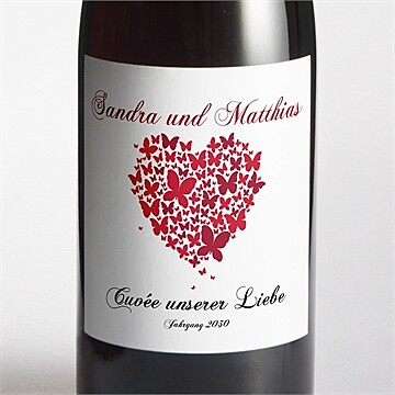Flaschenetikett Hochzeit ref. N300715