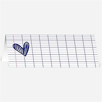 Tischkarte Hochzeit ref. N440441