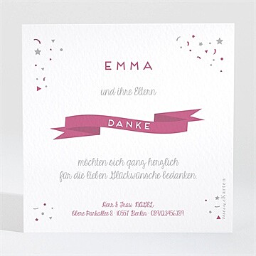 Dankeskarte Geburt ref. N3001074