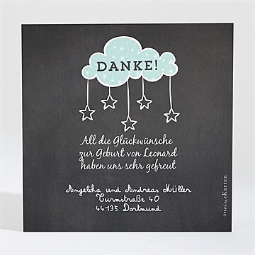 Dankeskarte Geburt Ref. N3001077
