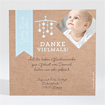 Dankeskarte Geburt Ref. N3001084