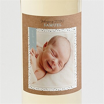 Flaschenetikett Geburt Ref. N3001085