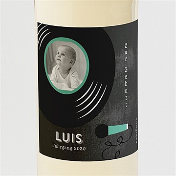 Flaschenetikett Geburt Ref. N3001089