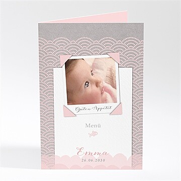 Menükarte Taufe Ref. N401675