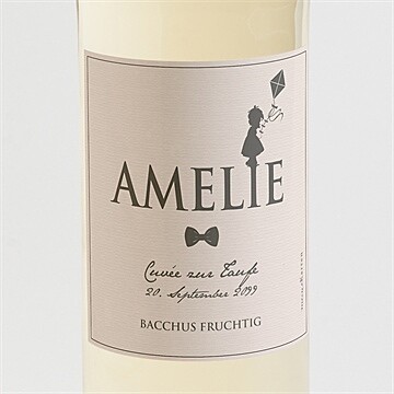 Flaschenetikett Taufe Ref. N3001096