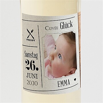Flaschenetikett Taufe Ref. N3001100